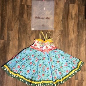 RARE and HTF Matilda Jane Platinum Christmas Dress